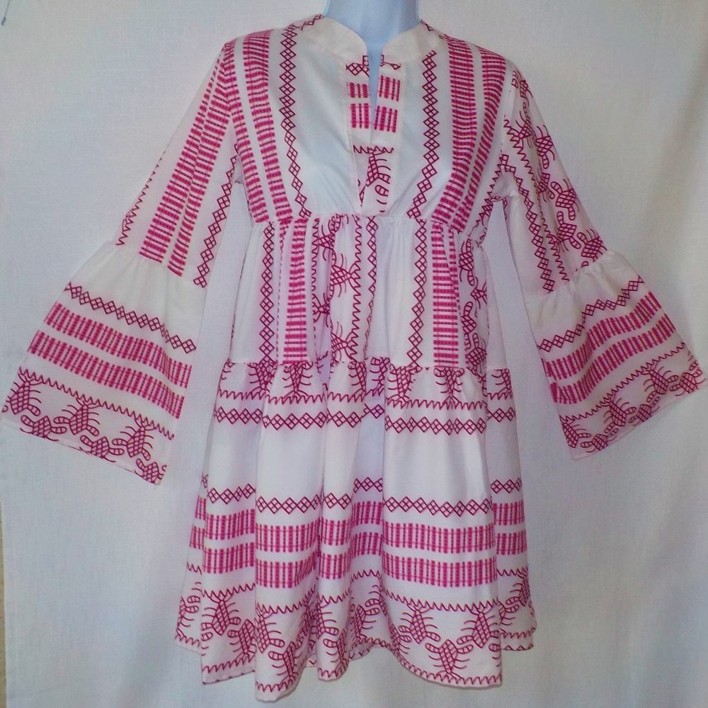 Cute Country Red and White Dress